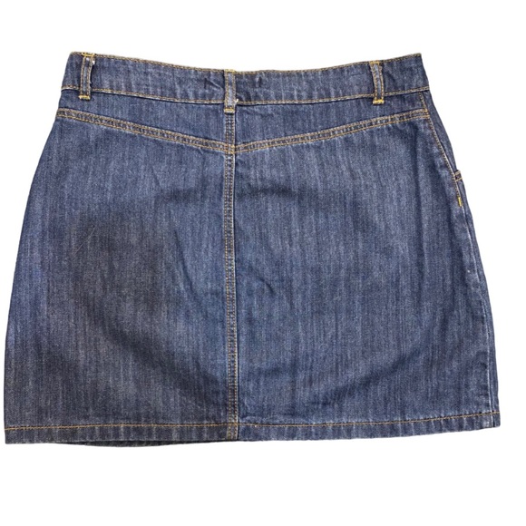 Demin Floral 🌹 Embroidered Skirt - Forever 21 - Size L - Picture 4 of 5